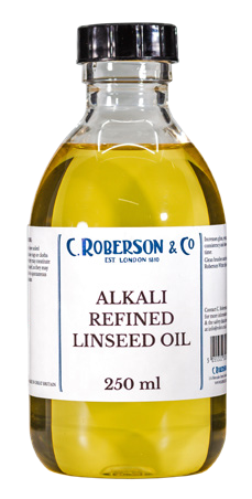 Roberson Linseed Oil Alkali Refined 5 Litre