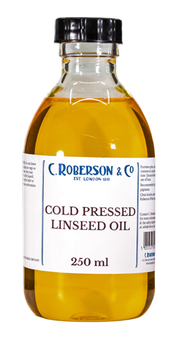 Roberson Cold Pressed Linseed Oil 60 ml