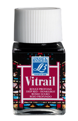 Lefranc et Bourgeois Vitrail Transparent Paint For Glass 50 ml Grey