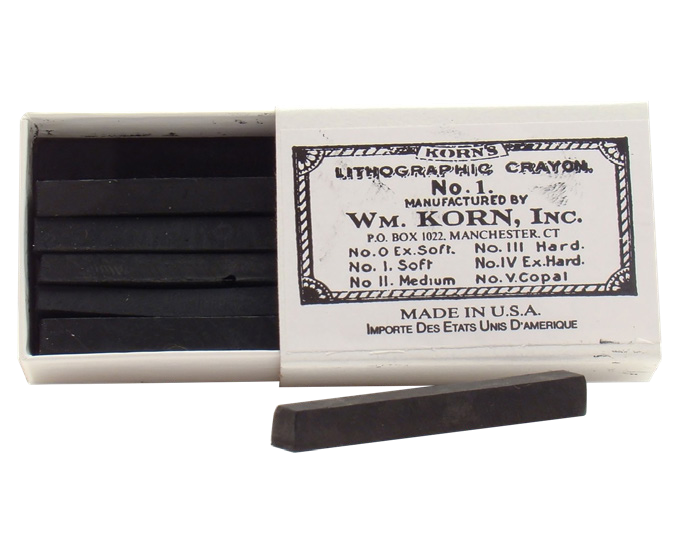 Korns Litho Crayon No 5 Copal