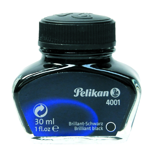 Pelikan Fountain Pen Ink 4001 30 ml Brillt Red