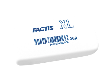 Factis Eraser Synthetic Extra Soft Large 69x39x19mm (Box 6)