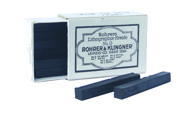 Rohrer &amp; Klingner Litho Etch Lithography Chalk 1 12 Sticks per Box
