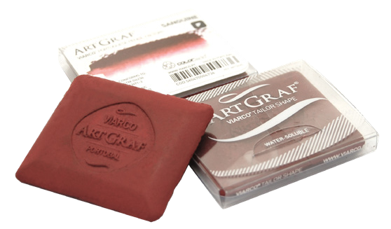 ArtGraf Water Soluble Sanguine Tailor Shape Box of 12