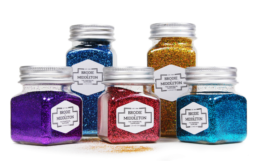 Brodie &amp; Middleton Glitter Polyester 1/96&quot; Superfine 100g Black