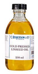 [CR32223K] Roberson Cold Pressed Linseed Oil 1 Litre