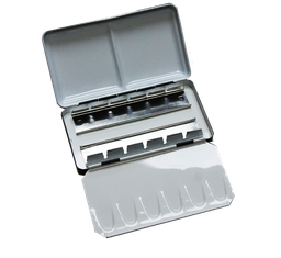[NL01212] Roberson Watercolour Metal Box for 12 Half Pans