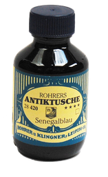 [RK28240100] Rohrer &amp; Klingner Traditional Ink Brown Yellow 100ml