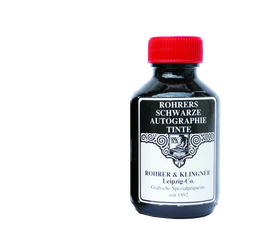 [RK29410100] Rohrer &amp; Klingner Litho Etch Autogrphic Ink – Black 100ml