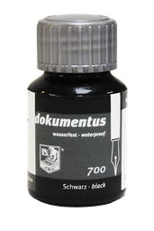[RK41700050] Rohrer &amp; Klingner Dokumentus Ink Black 50ml