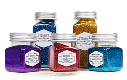[30000403351] Brodie &amp; Middleton Glitter Polyester 1/96&quot; Superfine 100g Pewter